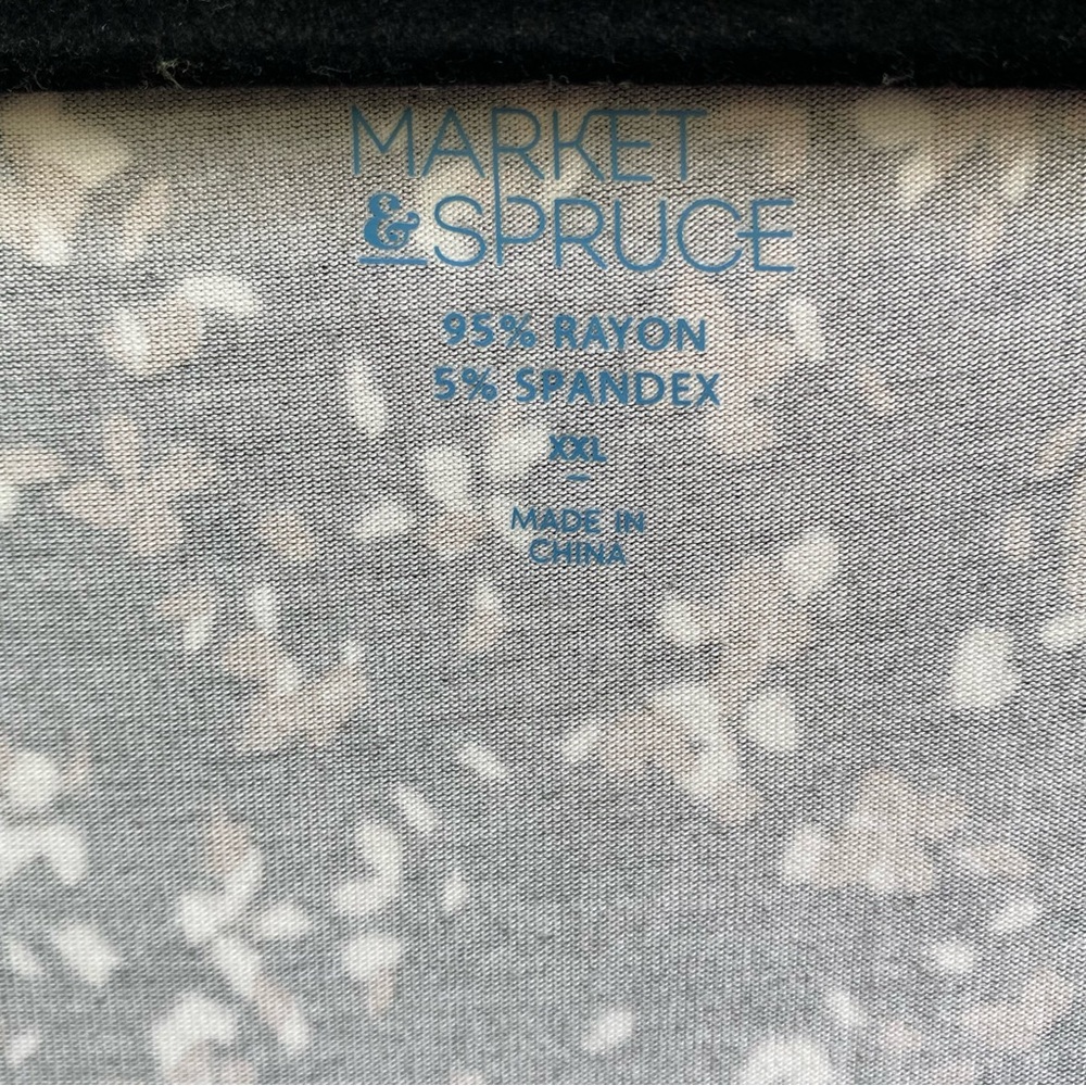 Market And Spruce Black Floral Sleeveless Jumpsuit Womens Size XXL NWT Rayon - Picture 8 of 9